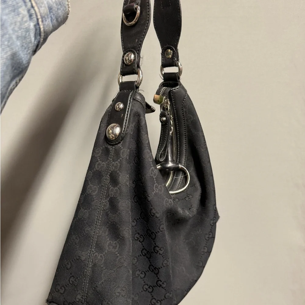 Gucci Black Hobo Bag - Picture 5 of 10